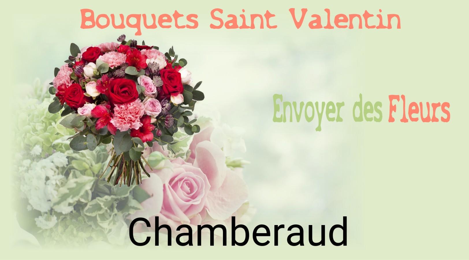 Roses de Saint-Valentin livrées à Chamberaud
